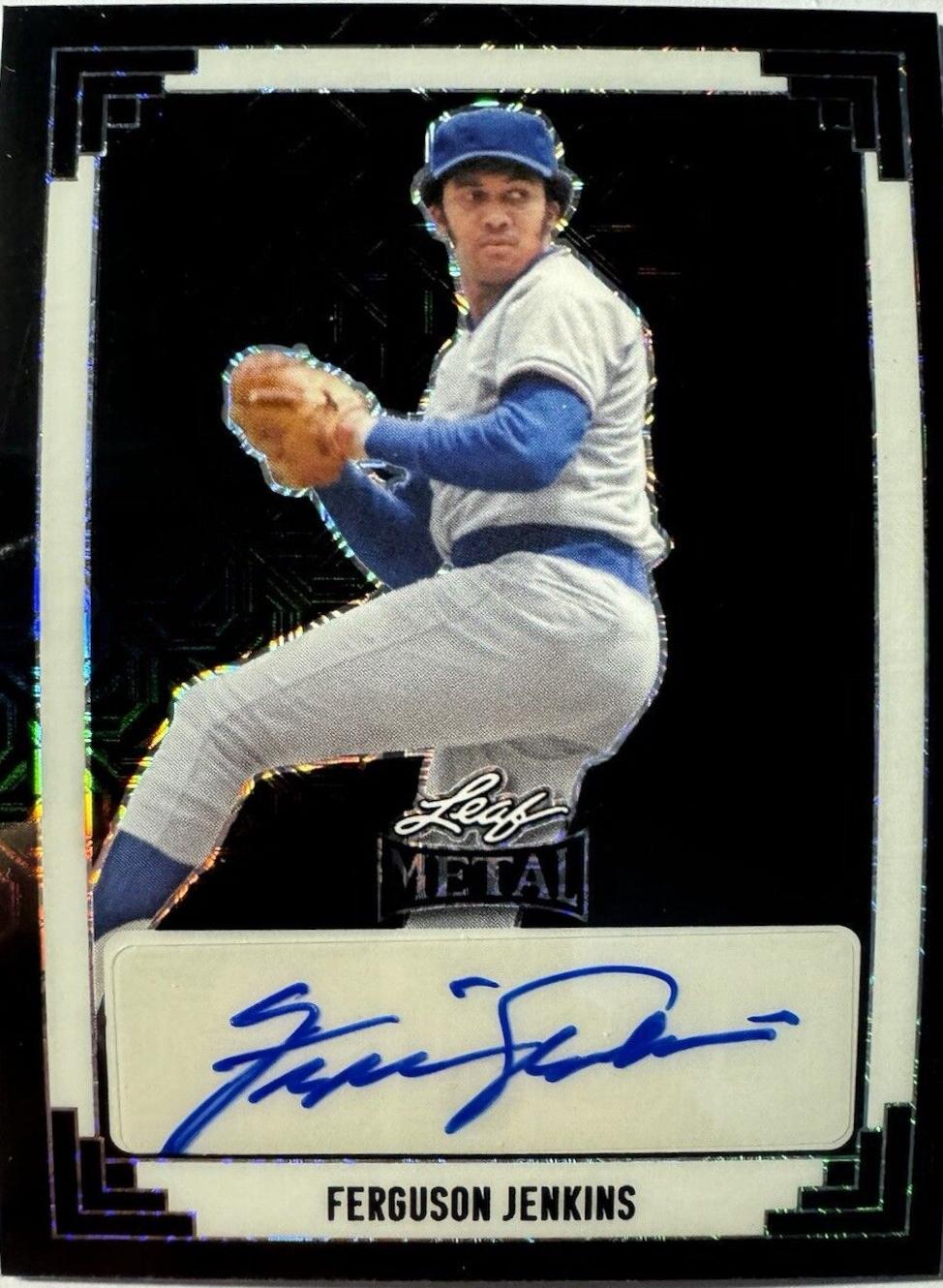 Ferguson Jenkins #91A-FJ1 2024 Leaf Metal 1991 Autograph Baseball