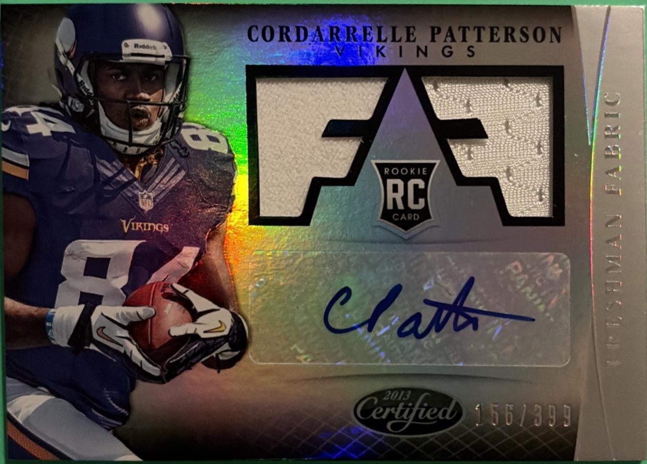 Cordarrelle Patterson #304 2013 Panini Certified Football