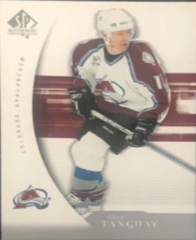 Alex Tanguay #25 Hockey Cards 2005 SP Authentic