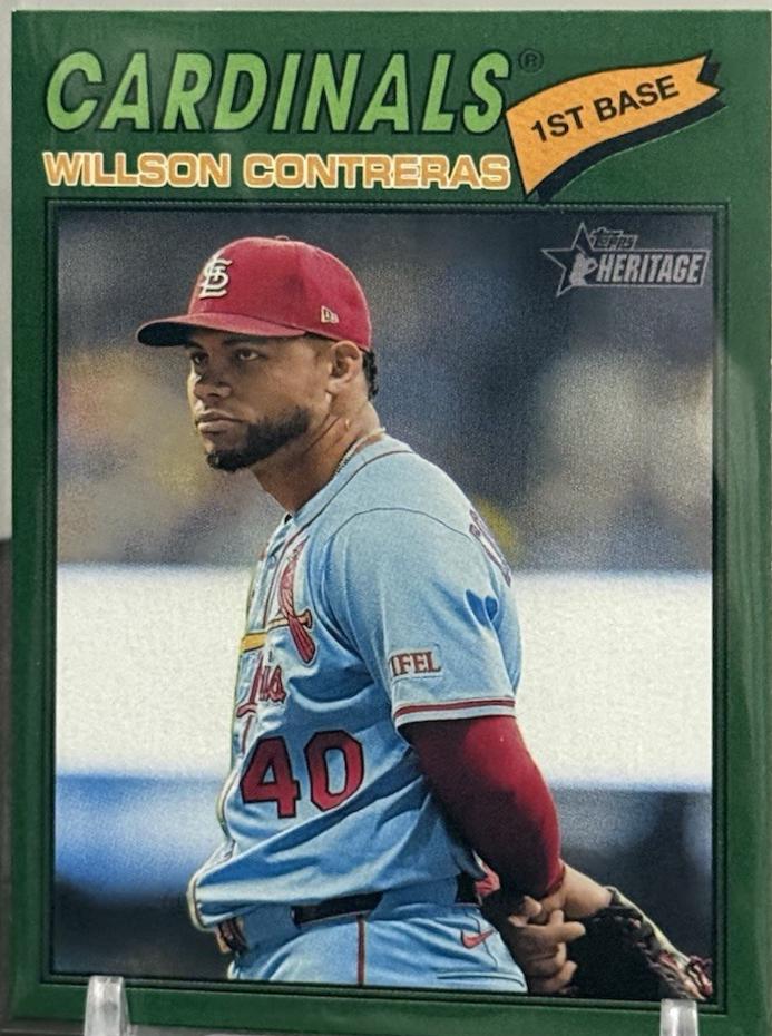 Willson Contreras [Dark Green Bordered] #156