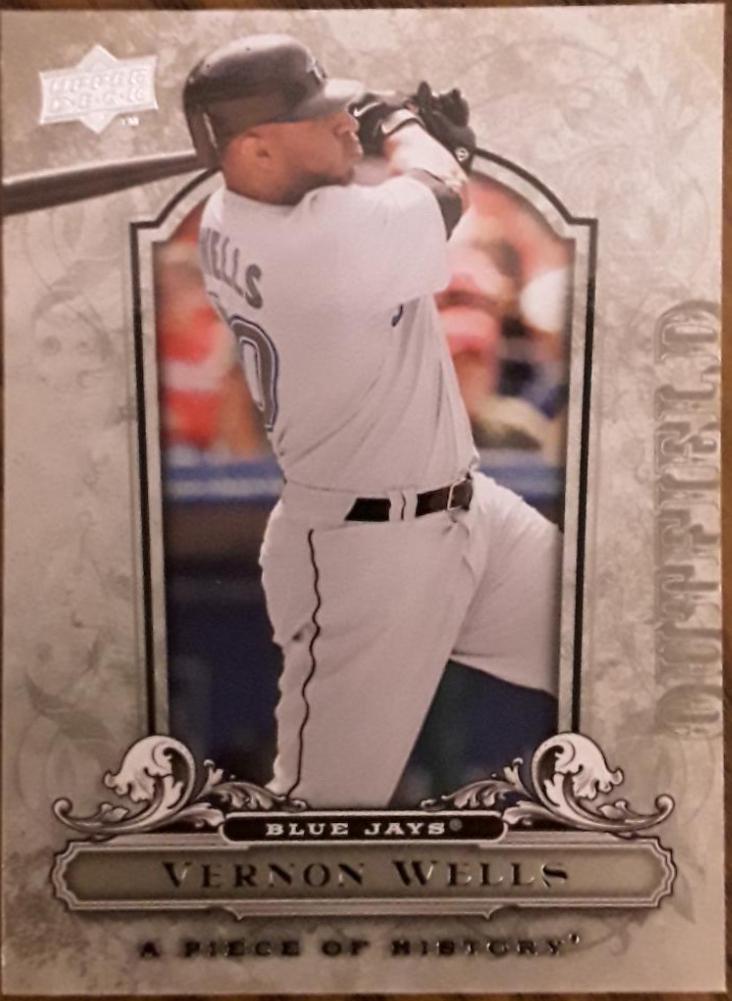 Vernon Wells #95 Baseball Cards 2008 Upper Deck A Piece of History