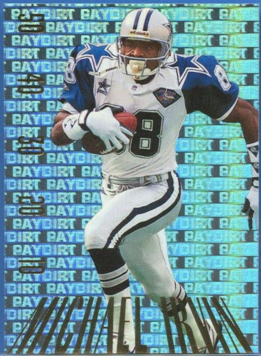 Michael Irvin #PD13 Football Cards 1995 Skybox Premium Paydirt