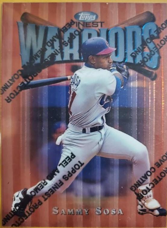 Sammy Sosa #20 Baseball Cards 1997 Finest