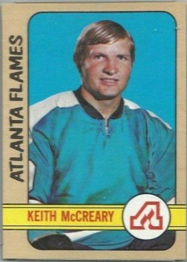 Keith McCreary #27 Hockey Cards 1972 Topps