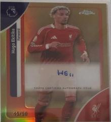 Hugo Ekitike [Gold Refractor] #CA-HE Prices | 2026 Topps Chrome