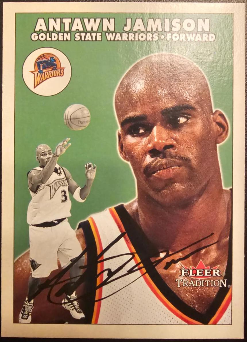 Antawn Jamison #34 Basketball Cards 2001 Fleer Tradition
