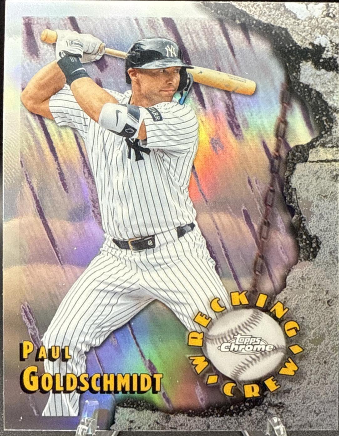 Paul Goldschmidt #WC-9 Prices | 2026 Topps Chrome Wrecking Crew