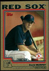 David Murphy #1 Baseball Cards 2004 Topps Boston Red Sox Prices