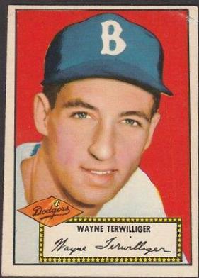 Wayne Terwilliger #7 Baseball Cards 1952 Topps