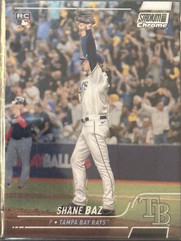 Shane Baz #15 Baseball Cards 2022 Stadium Club Chrome