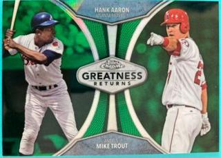 Hank Aaron, Mike Trout