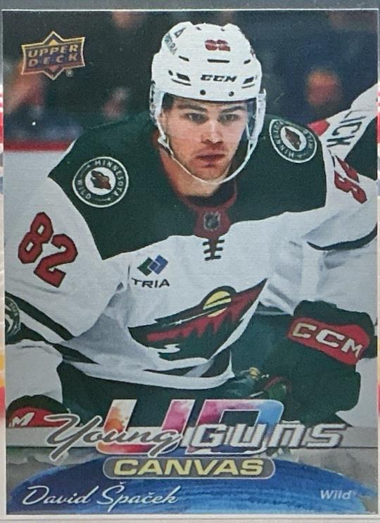 David Spacek #C-113 2026 Upper Deck UD Canvas Hockey