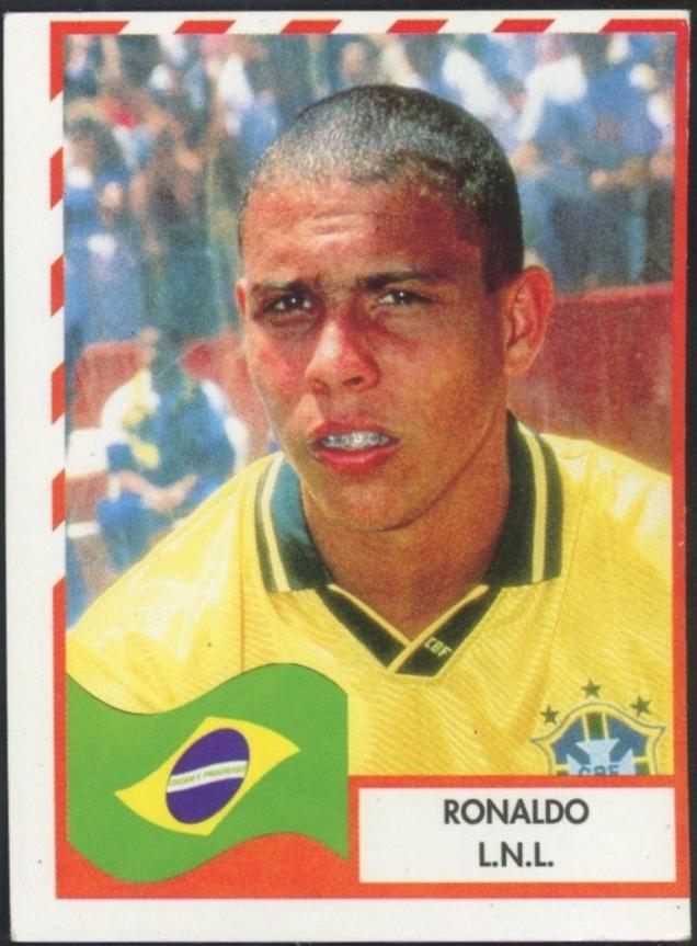 Ronaldo #59 1995 Navarrete Copa America Sticker Soccer