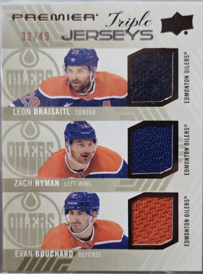 Leon Draisaitl / Zach Hyman / Evan Bouchard #PT-DHB