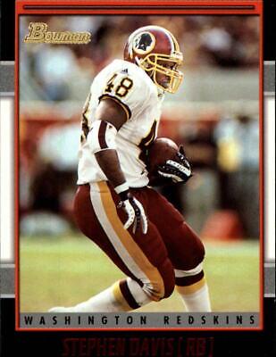 Stephen Davis #5 Football Cards 2001 Bowman