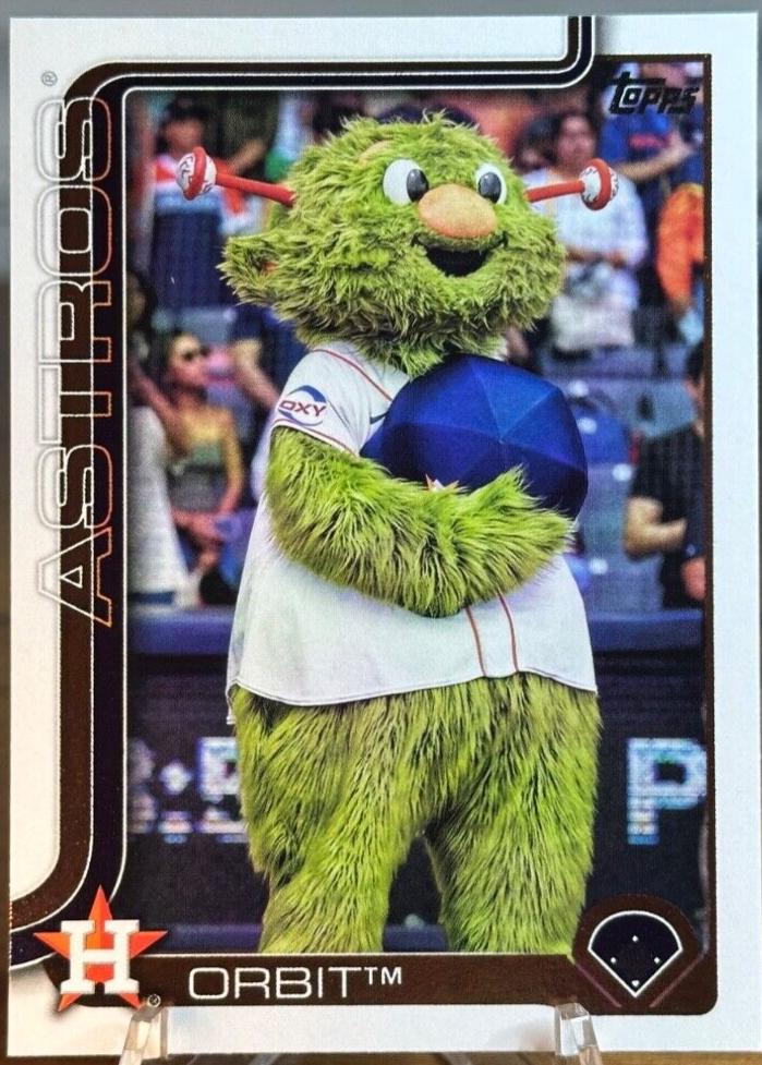 Orbit #M-11 Baseball Cards 2025 Topps Celebration Mega Box Mascot