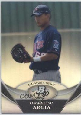 Oswaldo Arcia #BPP24 Baseball Cards 2011 Bowman Platinum Prospects