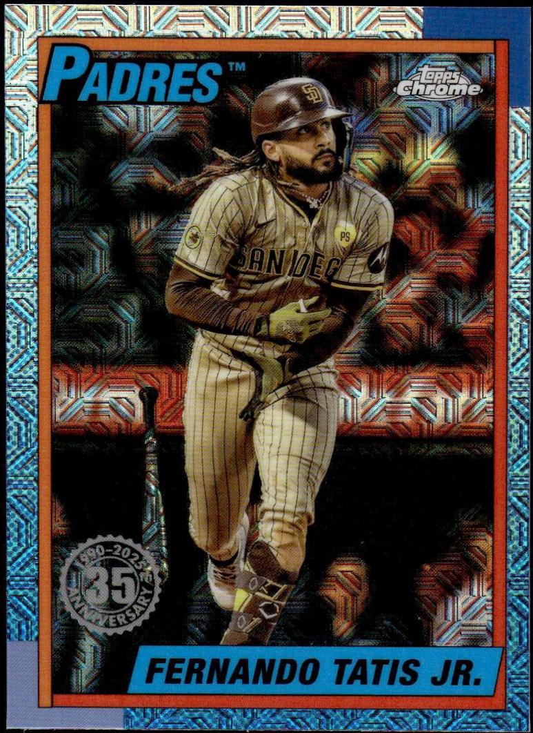 Fernando Tatis Jr. #T90C-12 Baseball Cards 2025 Topps 1990 Chrome