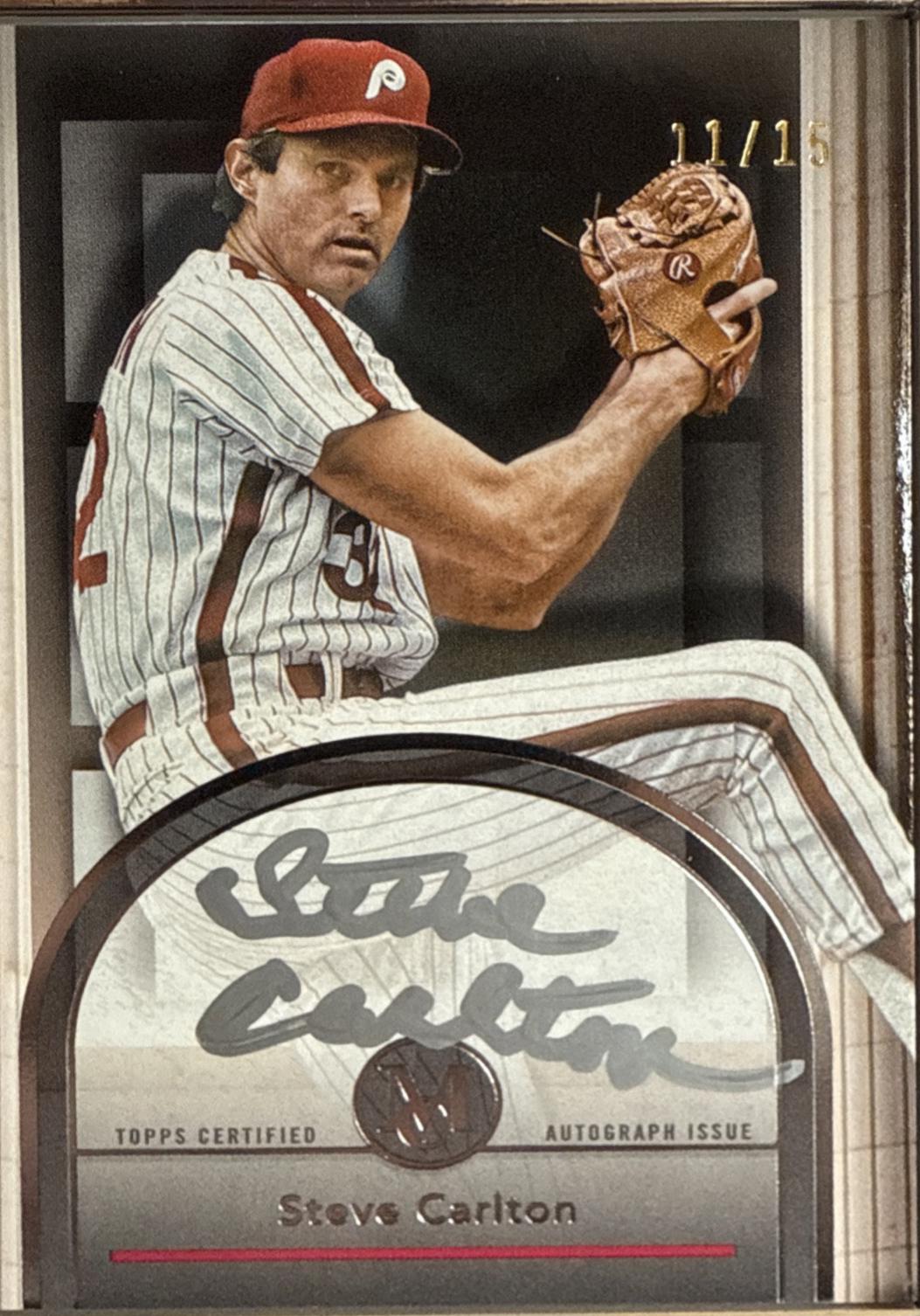 Steve Carlton #FMA-SC 2024 Topps Museum Collection Baseball Framed Autographs