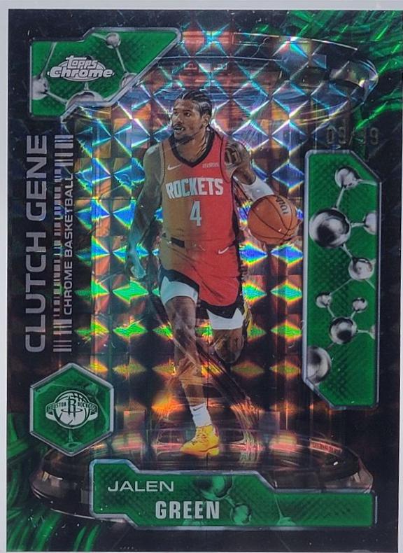 Jalen Green [Refractor Green Geometric] #CG-20