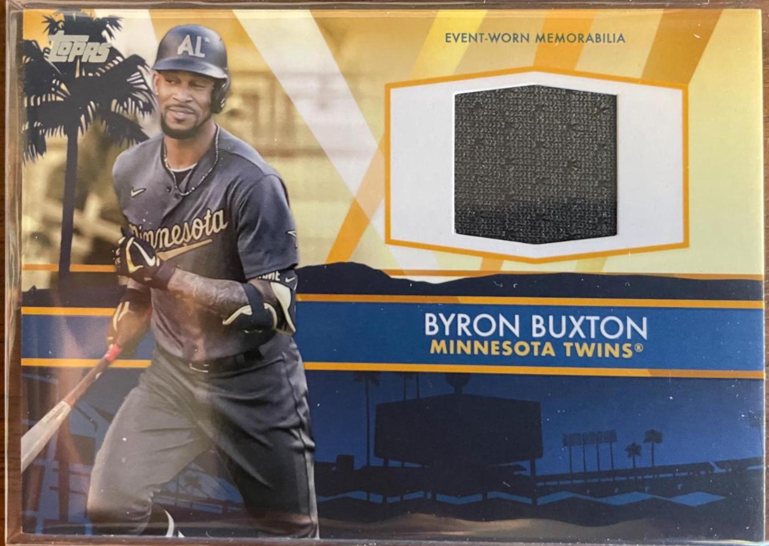 Byron Buxton #ASSC-BB Baseball Cards 2022 Topps Update All Star Stitches Relics