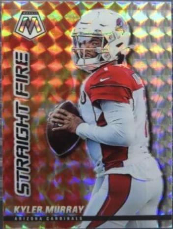 Kyler Murray #SF9 Football Cards 2021 Panini Mosaic Straight Fire