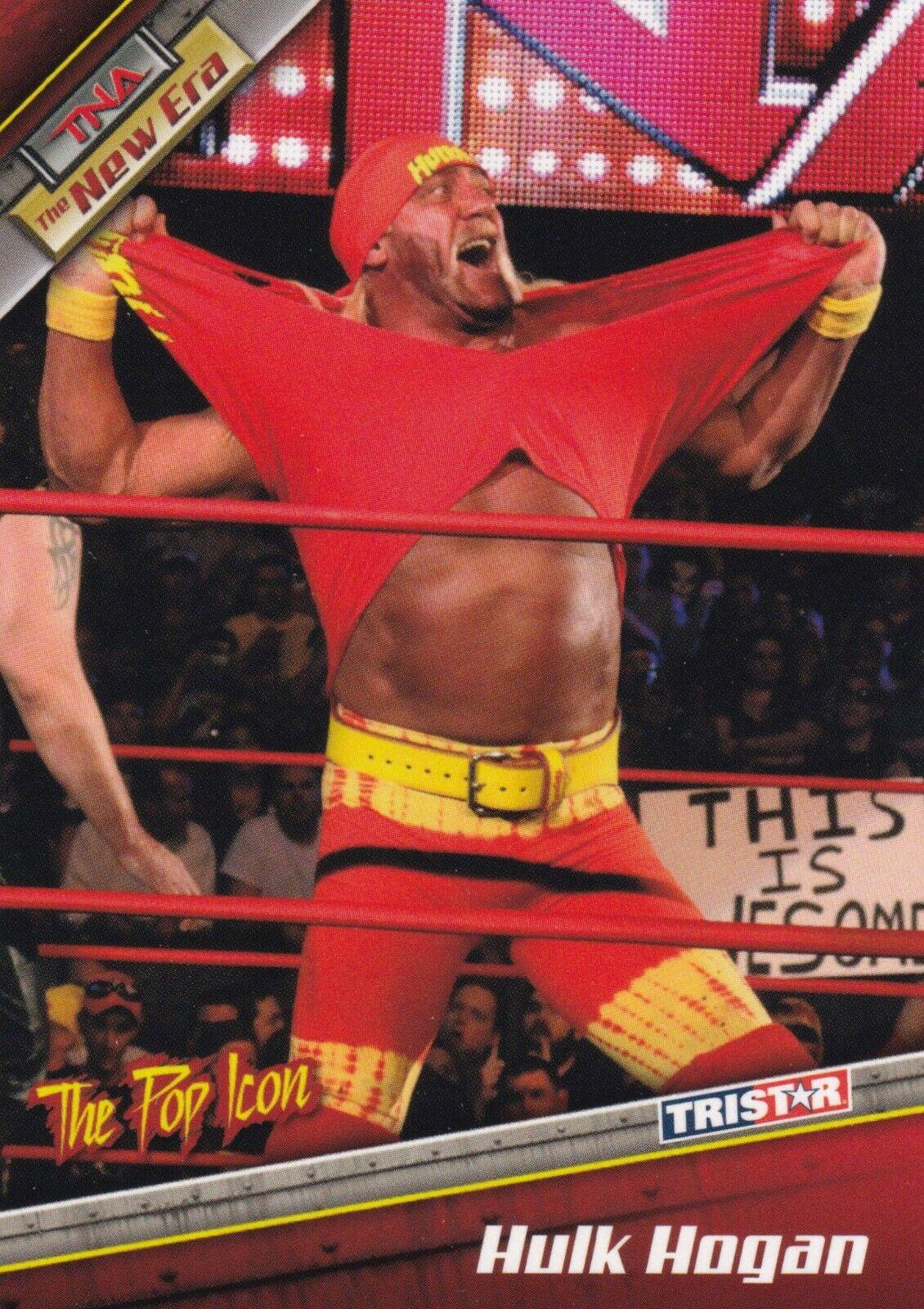 Hulk Hogan #1 Wrestling Cards 2010 TriStar TNA New Era