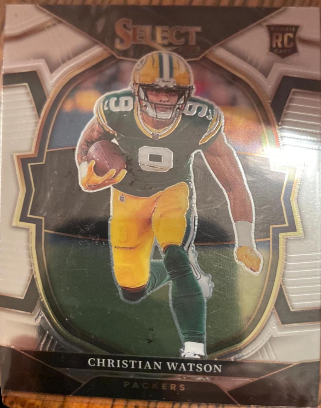 Christian Watson #53 Football Cards 2022 Panini Select