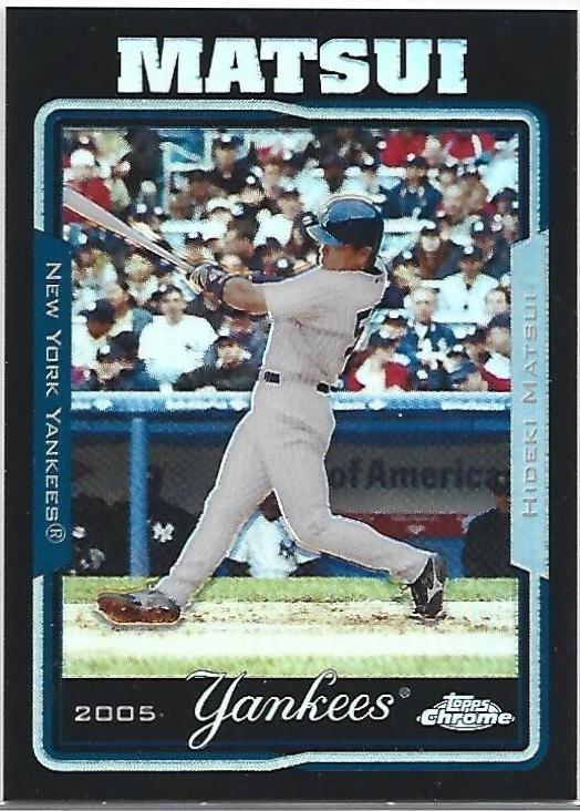 Hideki Matsui [Black Refractor] #428