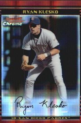 Ryan Klesko #27 Baseball Cards 2002 Bowman Chrome