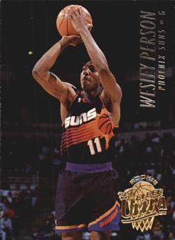 Wesley Person #317 Basketball Cards 1994 Ultra