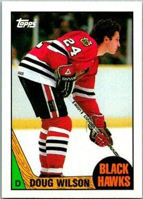 Doug Wilson #14 Hockey Cards 1987 Topps