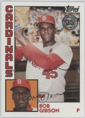 Bob Gibson #T84-17 Baseball Cards 2019 Topps 1984 Baseball