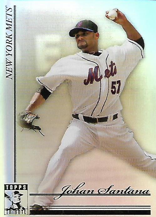 Johan Santana #66 2010 Topps Tribute Baseball