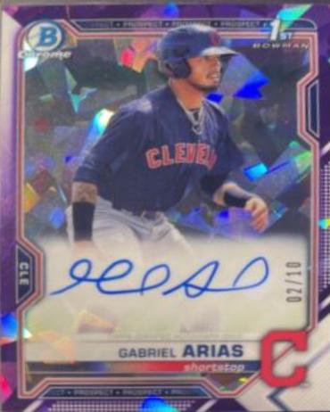 Gabriel Arias [Purple Refractor] #BSPA-GA