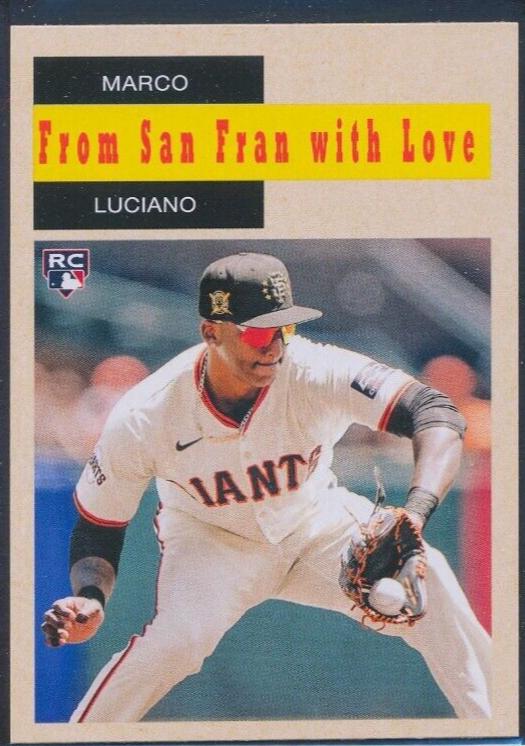 Marco Luciano #58W-24 Baseball Cards 2024 Topps Archives 1958 TV Westerns