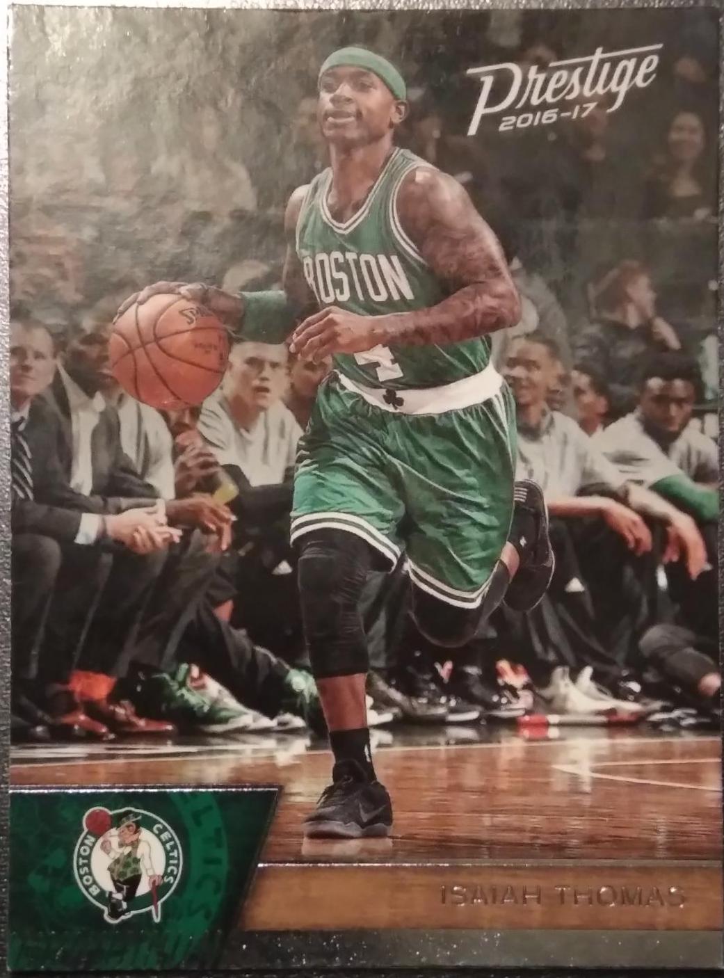Isaiah Thomas #3 Basketball Cards 2016 Panini Prestige