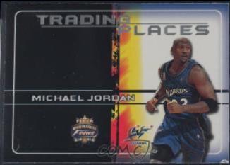 Michael Jordan #11TP Basketball Cards 2001 Fleer Focus Trading Places