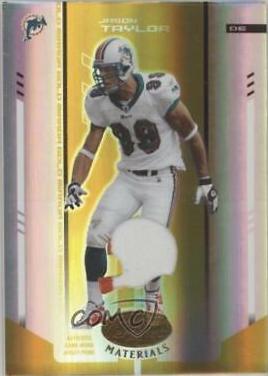 Jason Taylor [Materials Mirror Gold] #62