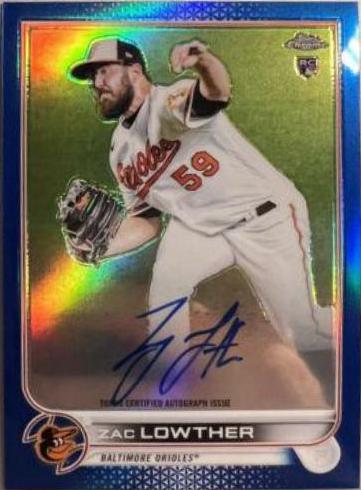 Zac Lowther [Blue Refractor] #RA-ZL