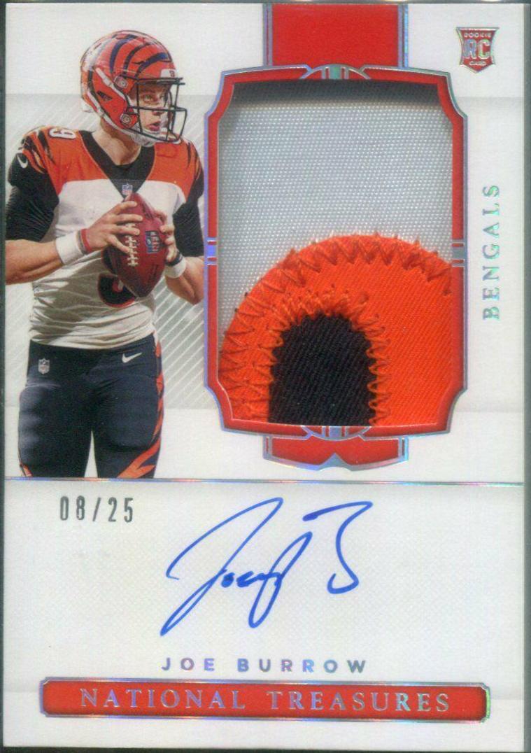 Joe Burrow [Patch Autograph Holo Silver] #156