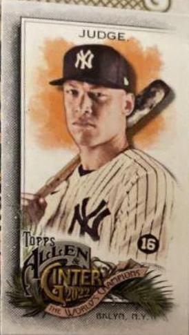 Aaron Judge #11 2022 Topps Allen & Ginter X Baseball