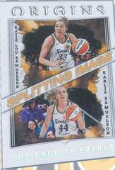 Karlie Samuelson, Katie Lou Samuelson #13 Basketball Cards 2023 Panini Origins WNBA Splitting Image Prices