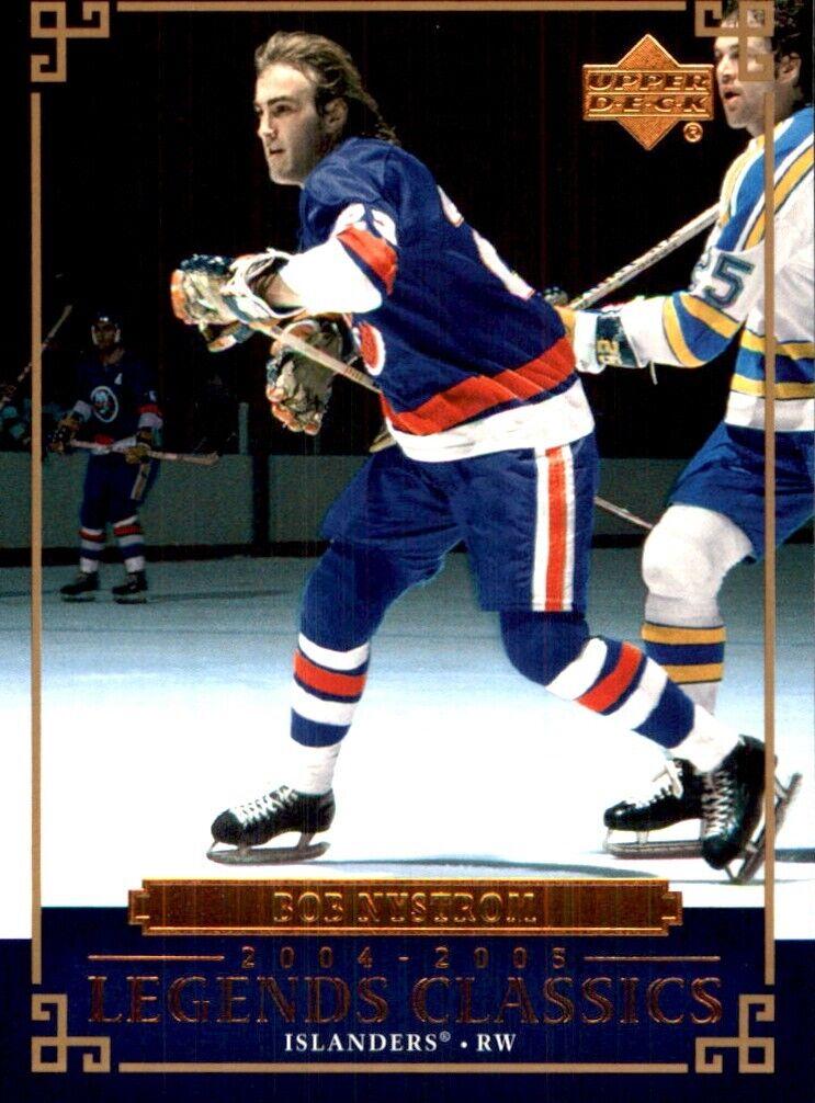 Bob Nystrom #6 Hockey Cards 2004 Upper Deck Legends Classics