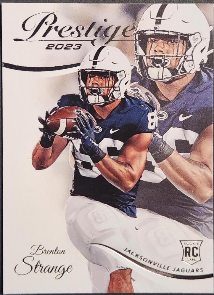Brenton Strange #306 Football Cards 2023 Panini Prestige