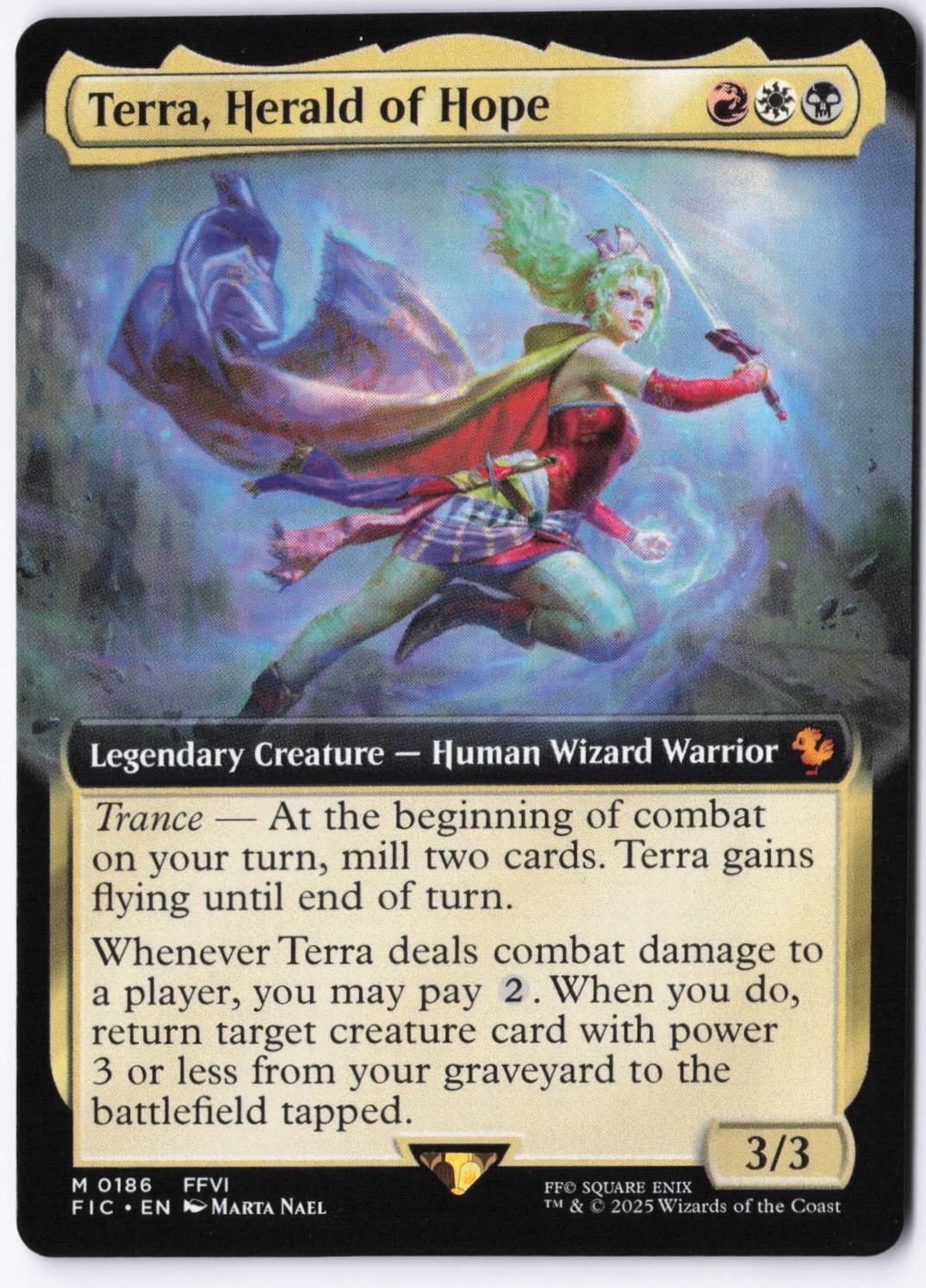 Terra, Herald of Hope [Extended Art] #186 Prices | Magic Final