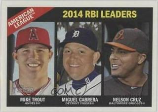 Miguel Cabrera, Mike Trout, Nelson Cruz