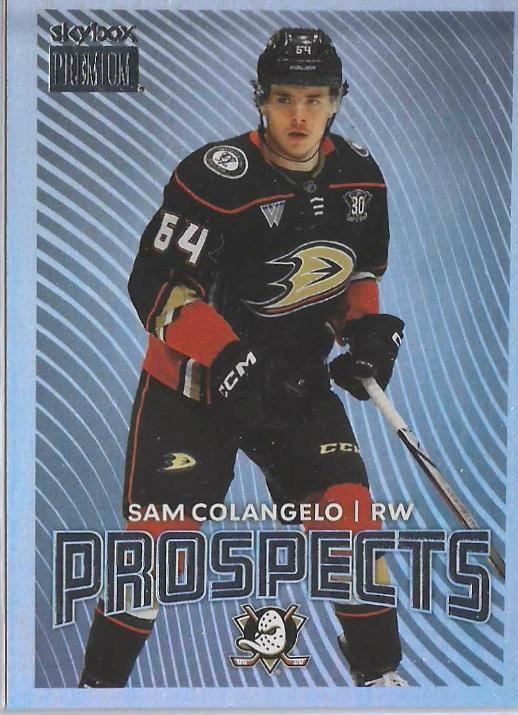 Sam Colangelo #PP-27 2024-25 Skybox Metal Universe Hockey Skybox Premium Prospects