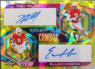 Trey Palmer, Elijah Higgins