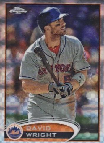 David Wright #41 2012 Topps Chrome Baseball